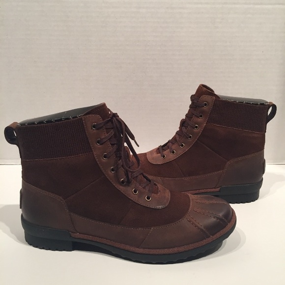 UGG Shoes - UGG Cayli Waterproof Duck Leather Laceup Boot